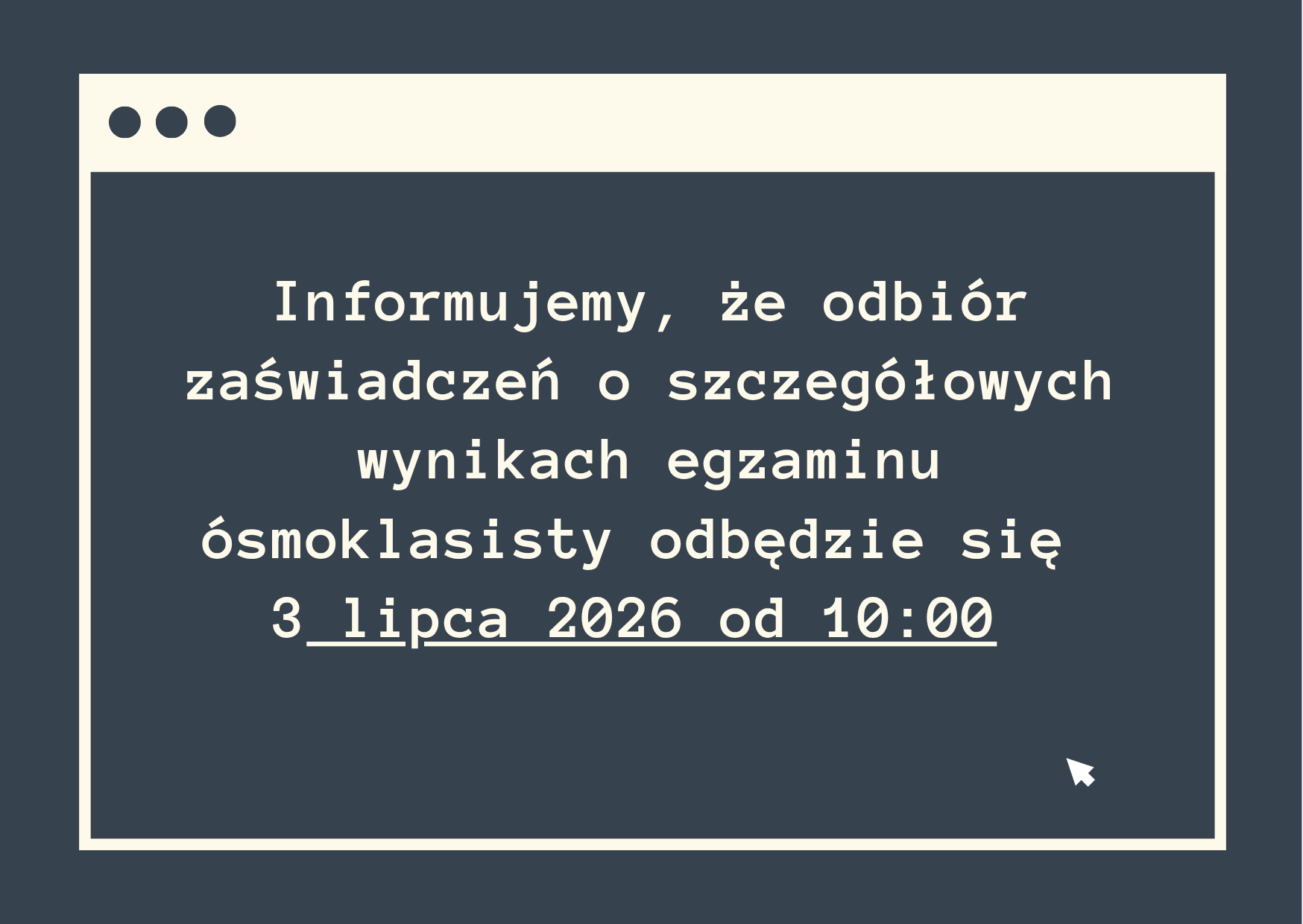 INFORMACJA ZAŚWIADCZENIA E8 2